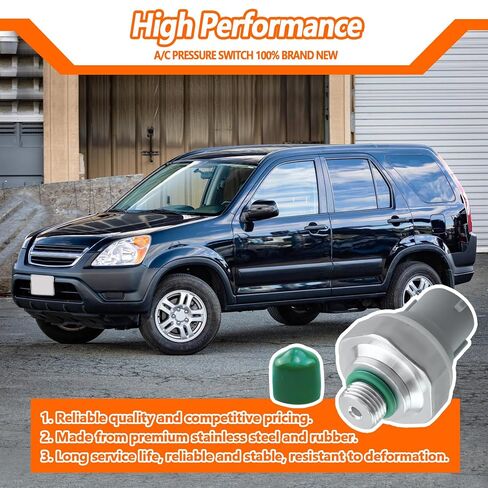 80440-SW5-A01 A/C Pressure Switch | Fit for Honda Accord Civic CR-V Integra Prelude CL EL TL RSX TSX in Kuwait