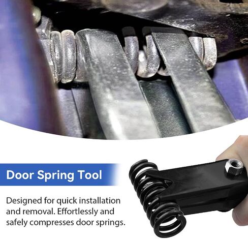 Door Hinge Pin Bushing Repair Kit include Spring and Tool Compatible with 1988-2002 C1500/C2500/C3500/K1500/K2500/K3500 Suburban Tahoe Yukon Escalade Replaces 38416, 15685040, 15562609, 38436 in Kuwait