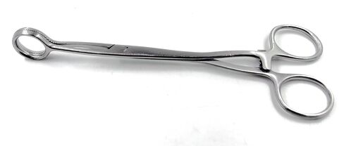 Superior Collins Tongue Seizing Forceps 6.5" End Wide 20mm Stainless Steel Instruments in Kuwait