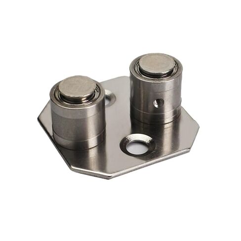 1pcs Folding Sliding Door positioner Wooden Door Lower Guide Wheel Pulley Sliding Door Stopper Guide Stopper Moving Door Locator(A12) in Saudi Arabia