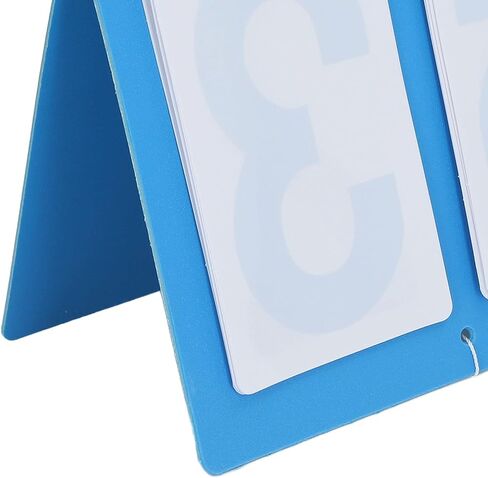 Scoreboard 2 Digit Sports Score Keeper Flip Numbers for Tennis Football Volleyball Basketball Indoor Outdoor Sports Blue Plastic in Saudi Arabia