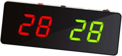 Billiards Electronic Scoreboard for Indoor Games Versatile Sturdy 26x9.5x3cm in Saudi Arabia