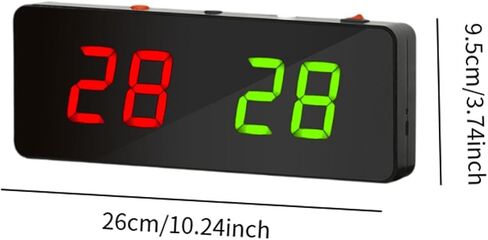 Billiards Electronic Scoreboard for Indoor Games Versatile Sturdy 26x9.5x3cm in Saudi Arabia