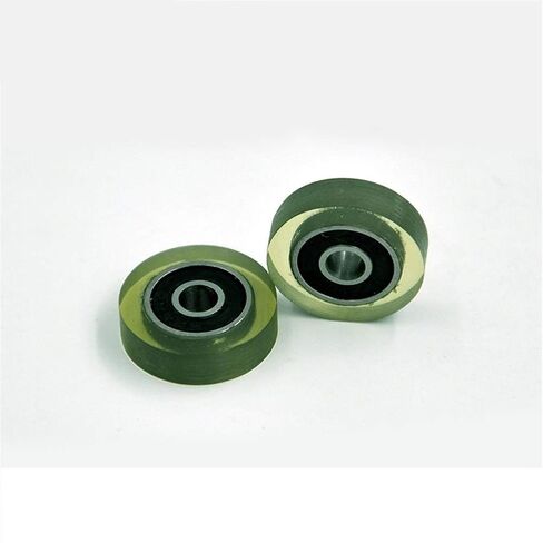 Power Transmission Products PU 624 Polyurethane Covered Bearing Shaft 4mm PU62418-5 Urethane Cover PU624 Bearings 4x18x5mm Ball in Saudi Arabia