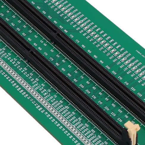 جهاز اختبار ذاكرة الوصول العشوائي Hilitand DDR3، أداة تشخيص ذاكرة DDR3، محلل DIMM مع مصدر طاقة من النوع C وأضواء مؤشر LED لوحدة ذاكرة الكمبيوتر المكتبي واستكشاف الأخطاء وإصلاحها in Kuwait