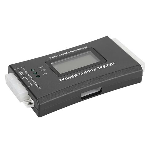 جهاز اختبار إمداد الطاقة ATX من Bewinner مع شاشة LCD، أداة تشخيص وفحص مضيف الكمبيوتر لـ 20Pin 24Pin 4Pin PCIE in Kuwait
