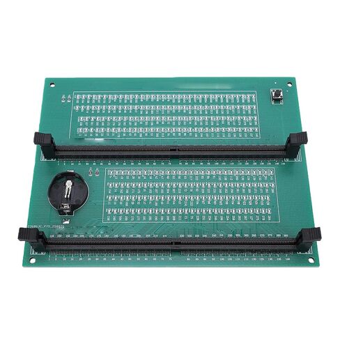جهاز اختبار الذاكرة Eujgoov DDR5 وحدة اختبار ذاكرة الوصول العشوائي DDR5 مع أضواء مؤشر LED للكشف عن أخطاء الأجهزة واختبار الدائرة القصيرة المفتوحة in Kuwait