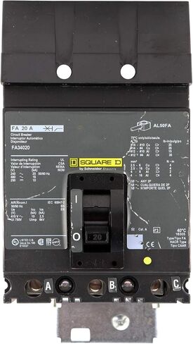 SCHNEIDER ELECTRIC FA34020 CIRCUIT BREAKER in Saudi Arabia