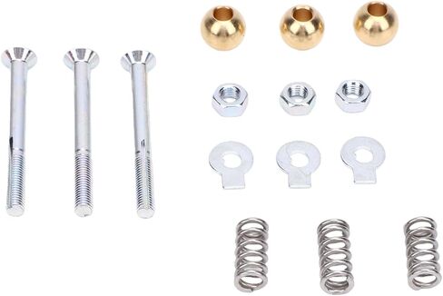 Rear Door Hinge Repair Pin Kit, High Strength Steel Replacement for Defenders 90 110 130 and Series 2 2A, with OEM Numbers 330953 330954 330955 330956 330957 in Saudi Arabia
