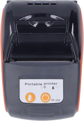YWBL-WH POS Printer Thermal Receipt Printer Bluetooth Mini Bill Printer Compatible Pocket Ticket Printing Machine for Android 58mm (with Storage Bag) in Saudi Arabia