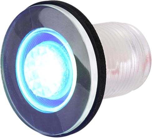 SEAFLO 05 Series Livewell/Baitwell LED Light - Flush Mount, 0.2W, 12V IP68 Waterproof, for Yachts & Boats, CE & RoHS Certified, 4-Year Warranty, Cool White in Kuwait