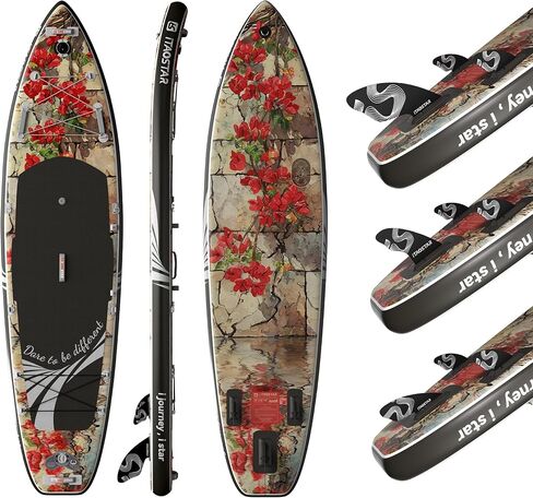 iTAOSTAR Novelty-N26 11'6" x 35" Extra Wide Inflatable Stand Up Paddle Board, Stable Portable SUP for Adults, All-in-One for Yoga Fishing Surfing, with Full Accessories Kit in Kuwait