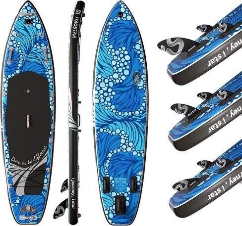 iTAOSTAR Novelty-N26 11'6" x 35" Extra Wide Inflatable Stand Up Paddle Board, Stable Portable SUP for Adults, All-in-One for Yoga Fishing Surfing, with Full Accessories Kit in Kuwait