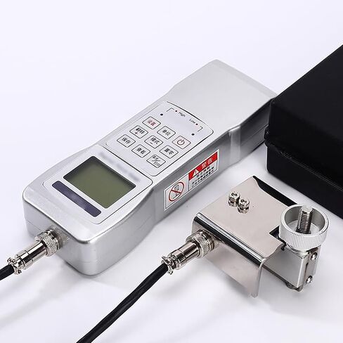 Automotive Belt Tension Tester, Belt Tension Gauge with Max Range 750N/77Kgf/120lbf, 3 Unit and 3 Testing Modes, Customizable Peak Holding Time for Metal Wire, Plastic Film, Paper in Saudi Arabia