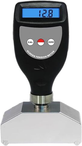 Digital Screen Tension Meter, Tension Meter Digital Test Device with LCD Screen, Measurement Range: 7~40N/cm & Resolution 0.1, Data Output, for Screen Printing Templates in Saudi Arabia