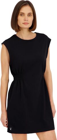 Spyder Women's Crinkle Knit Sleeveless T-Shirt Dress in Kuwait