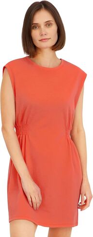 Spyder Women's Crinkle Knit Sleeveless T-Shirt Dress in Kuwait