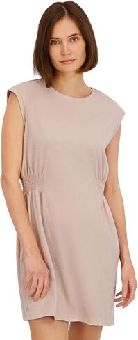 Spyder Women's Crinkle Knit Sleeveless T-Shirt Dress in Kuwait