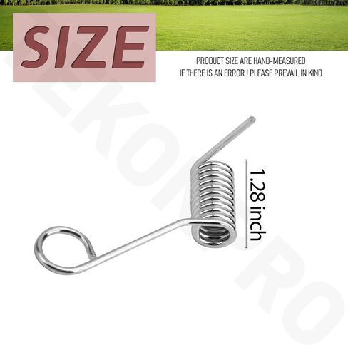 2 حزمة 121-2983 Torsion Spring متوافقة مع Toro Exmark E-Series Quest، S-Series Quest in Kuwait