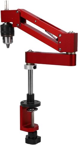 EBTOOLS Tapping Arm Aluminum Alloy Adjustable Cantilever for Precise Tapping in Workshop Aluminum Alloy Red in Kuwait