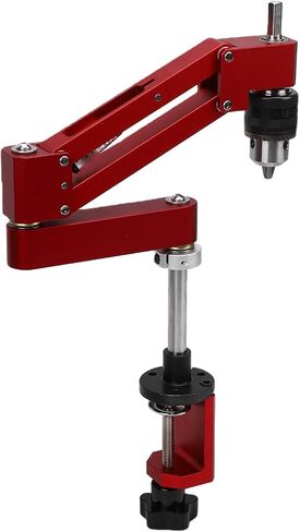 EBTOOLS Tapping Arm Aluminum Alloy Adjustable Cantilever for Precise Tapping in Workshop Aluminum Alloy Red in Kuwait