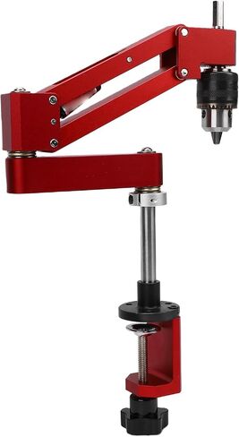 EBTOOLS Tapping Arm Aluminum Alloy Adjustable Cantilever for Precise Tapping in Workshop Aluminum Alloy Red in Kuwait