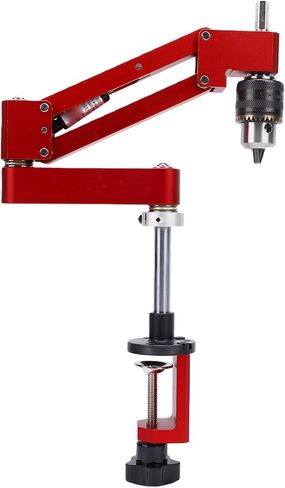 EBTOOLS Tapping Arm Aluminum Alloy Adjustable Cantilever for Precise Tapping in Workshop Aluminum Alloy Red in Kuwait