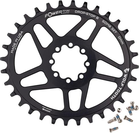 حلقات سلاسل بيضاوية الشكل لأسنان الذئب لـ SRAM 8-Bolt/Drop-Stop ST / 3 مم إزاحة للدراجات الجبلية in Kuwait