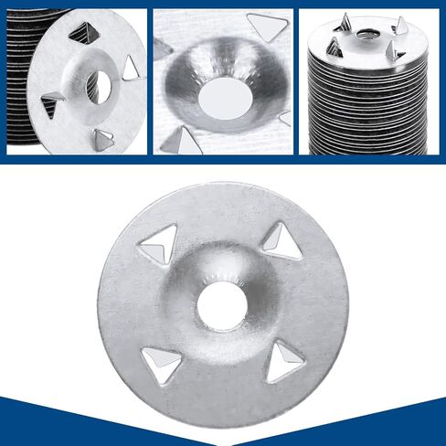 800PCS Foam Board Fasteners Washers 1-1/8 Inch Galvanized Steel Metal Washer for Installation of Foam Board Panels in Kuwait