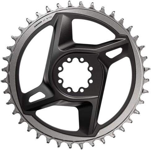 SRAM X-Sync Road Direct Mount Chainring for RED/Force - 40t, 12-Speed, 8-Bolt Direct Mount, Gray | bike-chainrings-and-accessories in Kuwait