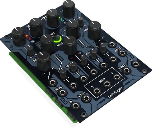 مرشح Behringer SWORDS المزدوج التناظري متعدد الأوضاع لمُركبات Eurorack، ومرشحات تمرير منخفض، وممر عالي، وتمرير النطاق، ومرشحات لشكل الصوت in Kuwait