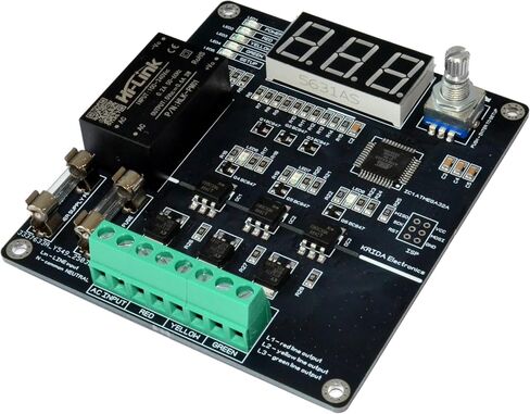 Light Controller Sequencer Changer 3 Channel 110/240V AC Loaded with 37+ Modes/Universal Easy Programming with Smart Microcontroller in Kuwait
