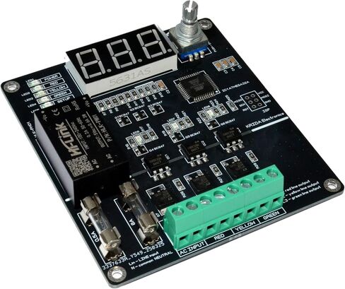 Light Controller Sequencer Changer 3 Channel 110/240V AC Loaded with 37+ Modes/Universal Easy Programming with Smart Microcontroller in Kuwait