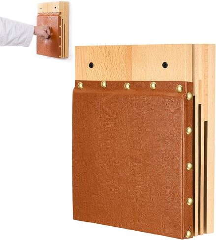 Novabright Clapper Makiwara 12x 8.7 Inch Makiwara Board Strike Pad Portable Wall Mount Handheld Punching Martial Arts Karate Taekwondo Training Equipment for Home Gym Garage Dorm in Kuwait