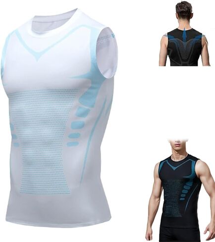 Surasy Compression Shirt, Mens Compression Shirt, Compression Tank Top Men, Slimming Compression Tank Tops Men in Kuwait