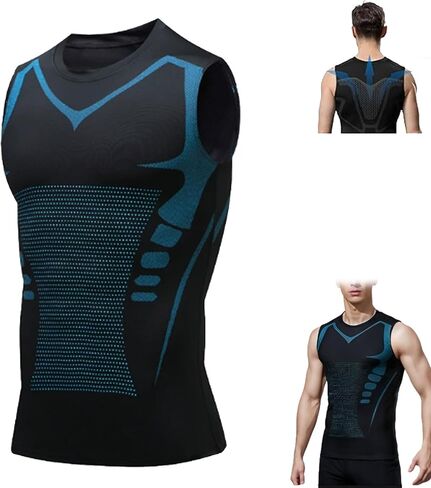 Surasy Compression Shirt, Mens Compression Shirt, Compression Tank Top Men, Slimming Compression Tank Tops Men in Kuwait