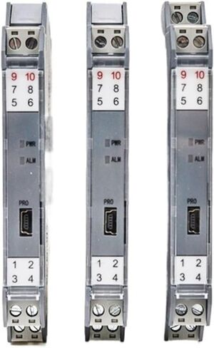 1pcs Signal Isolator Loop Powered 4-20mA/0-20mA/0-5V/0-10V Signal Transmitter 18-32VDC Power(0-20mA in and Out,1 in 4 Out) in Kuwait