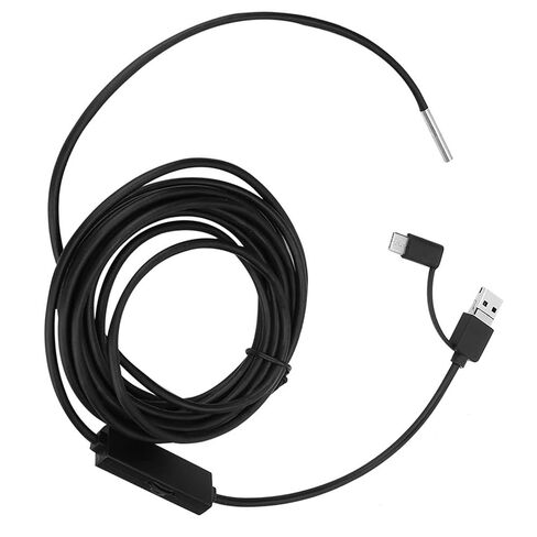 CleerView 3.9mm HD USB-C Endoscope for Android, 1280P Waterproof Borescope Camera with 6 LED Lights, 3.5M/11.5ft Flexible Cable for Pipe Inspection, Automotive, HVAC DIY in Kuwait