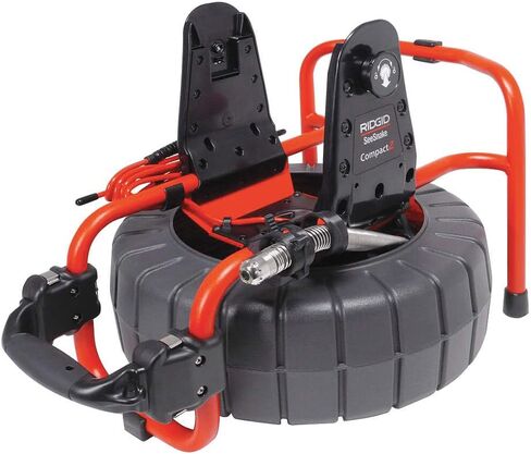 بكرة كاميرا Ridgid 48093 SeeSnake Compact2 مع كابل بطول 100 قدم ورأس كاميرا ملونة ذاتية التسوية، ومدخل خط 115 فولت تيار متردد in Kuwait