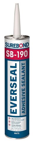 مادة لاصقة مانعة للتسرب، 10.3 أونصة، أبيض (SB-190 T White) in Kuwait