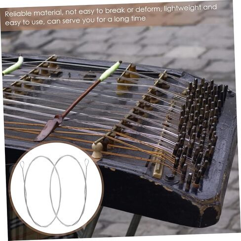 ibasenice 4pcs Dulcimer Strings String Musical Instrument for Dulcimer Accessories and Parts in Kuwait