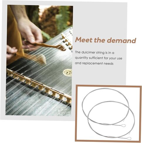 ibasenice 4pcs Dulcimer Strings String Musical Instrument for Dulcimer Accessories and Parts in Kuwait