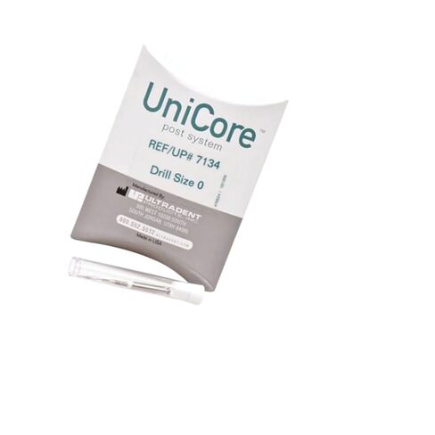 Ultradent 7134 Unicore Glass Fiber Post System مثقاب أسنان #0 أبيض 1/Pk in Kuwait