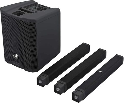 حزمة التوفير الصوتي: (1) Mackie SRM-Flex 1300 واط مكبر صوت DJ محمول بنظام PA مع حزمة حقيبة حمل مع (1) Rockville GigMate DJ/Musician شاحنة يدوية للنقل بعجلات من الألومنيوم (المنتج 2) in Kuwait