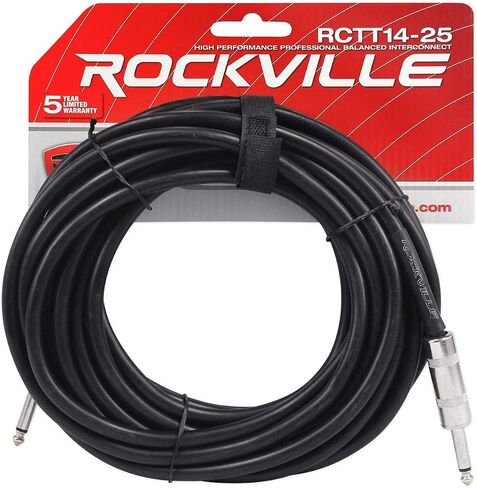 حزمة Rockville RSG12.4: (2) مكبرات صوت DJ PA مقاس 12 بوصة ثلاثية الاتجاهات بقدرة 1000 وات 4 أوم، وخلاط يعمل بـ 8 قنوات RPM85، (2) ميكروفونات معدنية ديناميكية RMM-XLR، (2) حامل ثلاثي الأرجل RVSS2، (2) RCTT1425 أسلاك TS إلى TS بطول 25 قدمًا، 9 عناصر in Kuwait