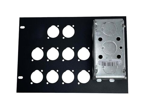 PROCRAFT FPPU-1DUP10X-BK جيب المرحلة الغائرة/صندوق الأرضية 1 تيار متردد + 10 لكمات D in Kuwait