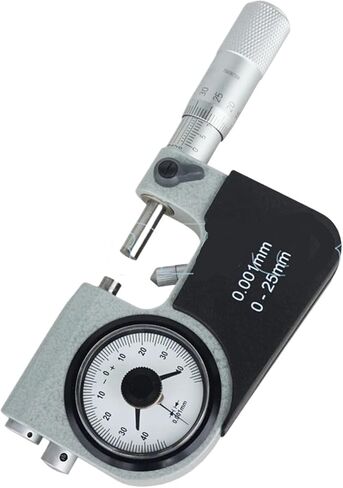 0-100MM Lever Outside Diameter Indicator snap Micrometer with dial Bulk Parts Measuring Ruler Industrial Grade Screw Gauge(75-100mm) in Kuwait