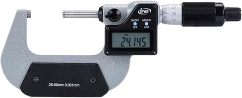 Electronic Outside Micrometer 0-25mm 25-50mm IP65 Water Proof Digital Micrometer 133-01-418 50-75 75-100 100-125(125-150mm) in Kuwait