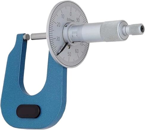 Micrometers 0-25mm 0-50mm Bow with Pointer disc Flat Probe Measuring the Thickness(0-15mm 0.01) in Kuwait