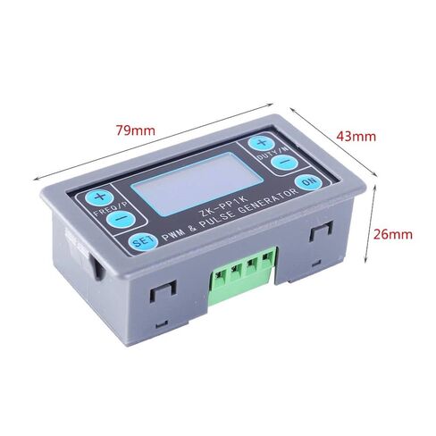 ZK-PP1K مولد إشارة الوضع المزدوج LCD PWM 1-قناة 1 هرتز-150 كيلو هرتز تردد النبض دورة العمل موجة مربعة قابلة للتعديل in Kuwait